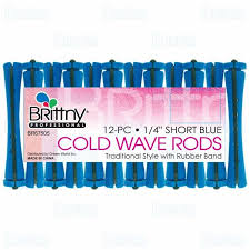 Brittny 12pc Cold Wave Rods Blue