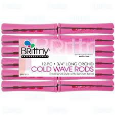 Brittny 12pc Cold Wave Rods Pink