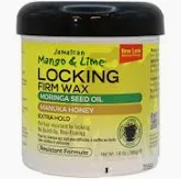 Jamaican Mango & Lime Locking Firm Wax 16oz